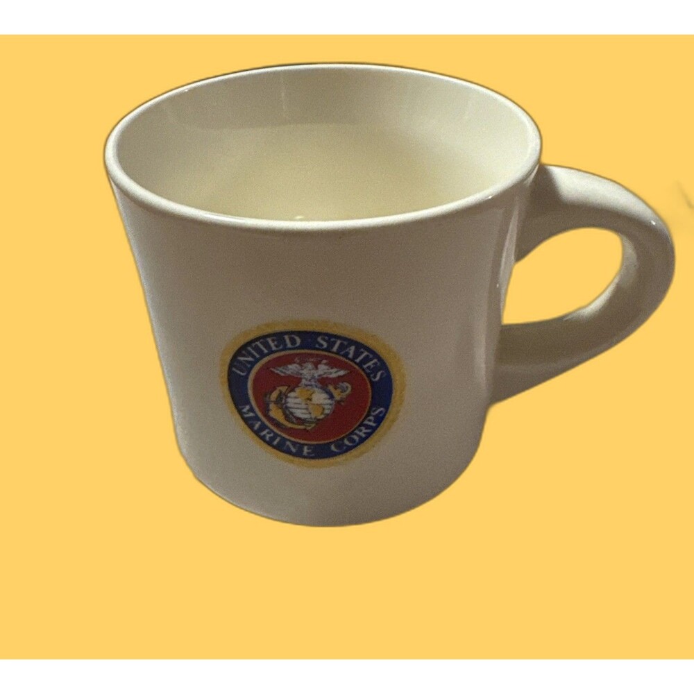 United States Marine Corps Military Art Coffee Cup Mug Heavy Vintage Gifts Hoil